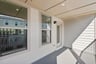 deck with view of community
