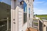 deck with view of community