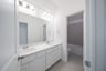 guest bathroom with soaking tub